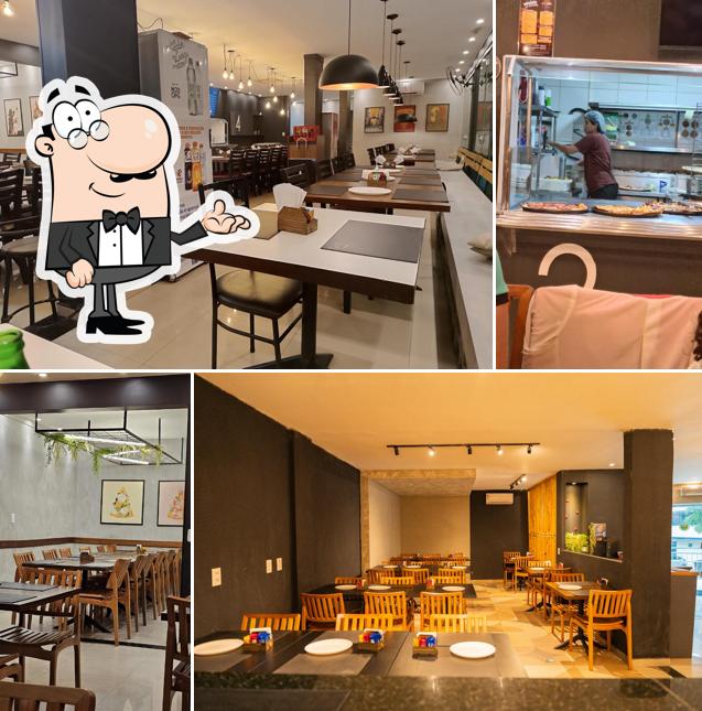 Veja imagens do interior do À Lá Vontê Pizzaria - Guará