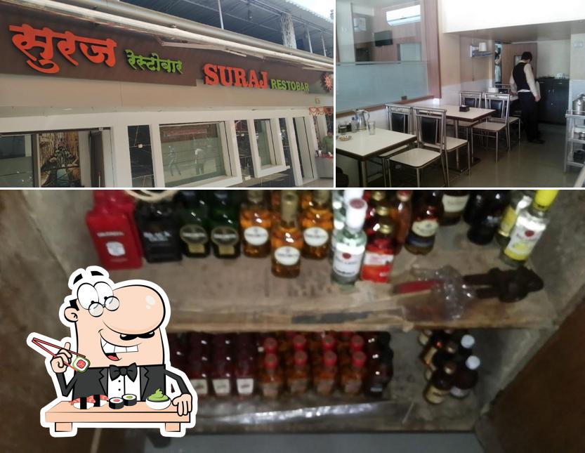 Order various sushi options