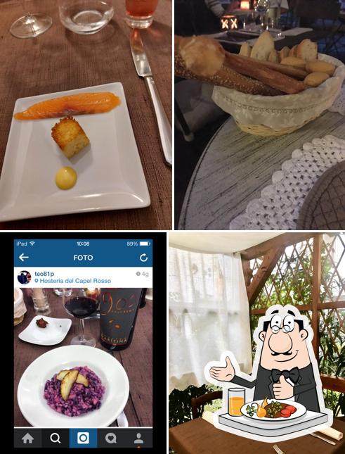 Platti al Hosteria Del Capel Rosso