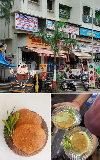 The image of Shegaon Kachori Centre’s food and exterior
