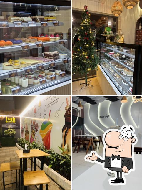 The interior of Choco Lush