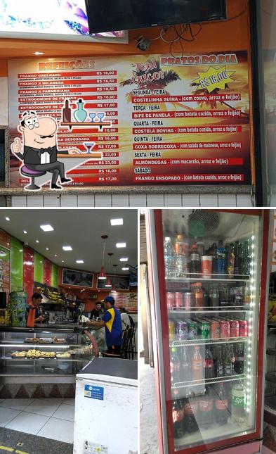 O interior do Total Sucos