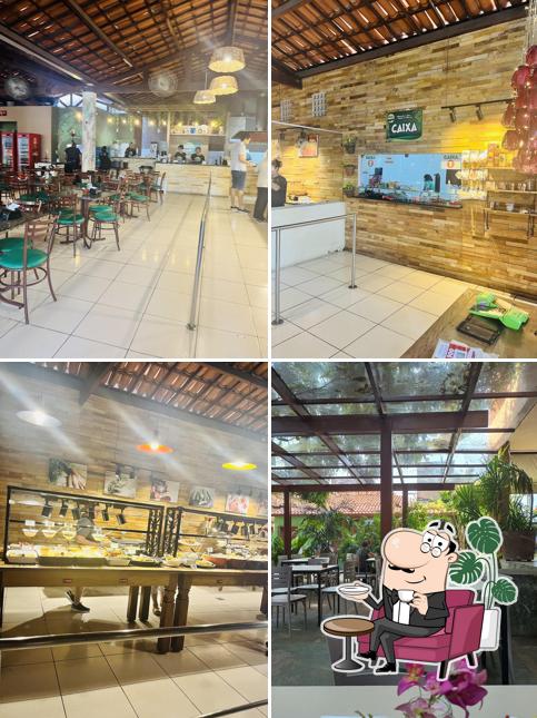 Veja imagens do interior do Arretado Self Service