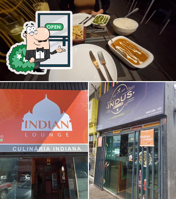 A foto do Indian Lounge Restaurante’s exterior e bebida