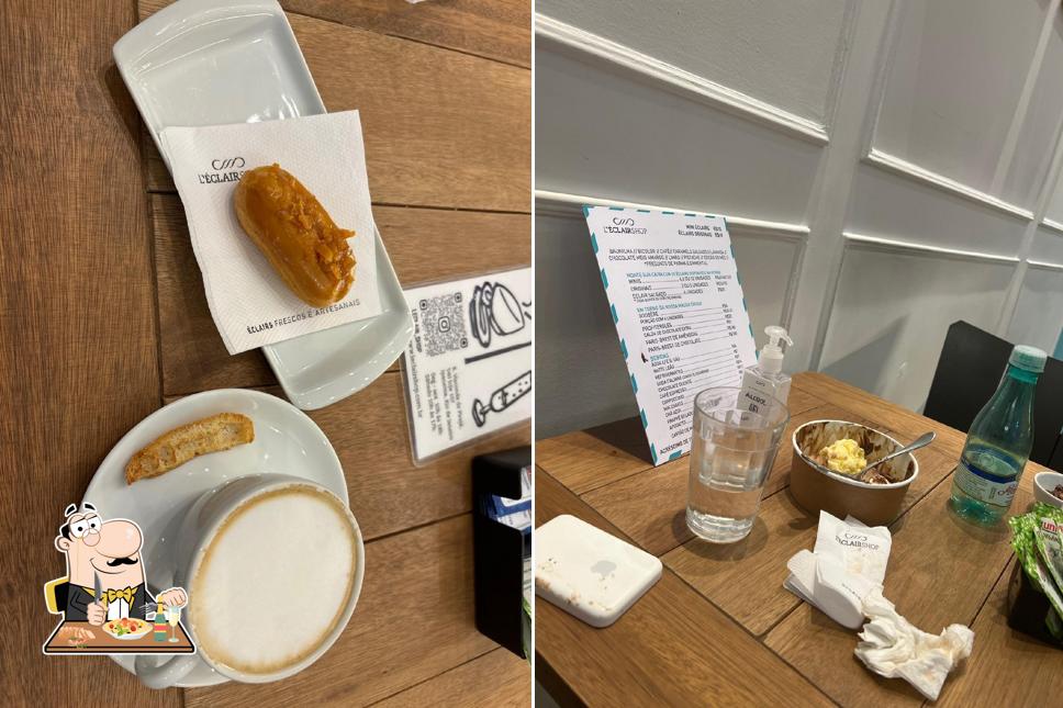Comida em L'Éclair Shop