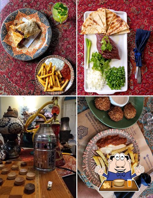 Platos en Pasárgada Kebab Grill