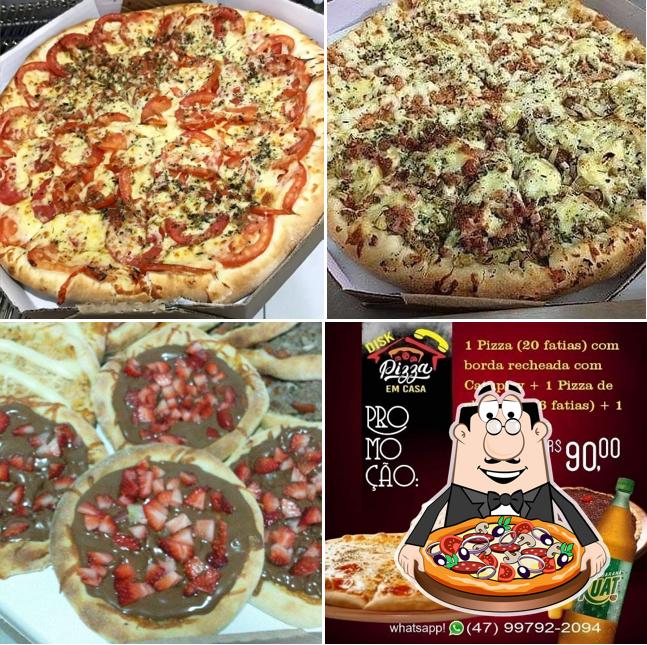 Disk Pizza em Casa - Pizzas, Kalzone, Focacias e Esfihas em Itajai/SC