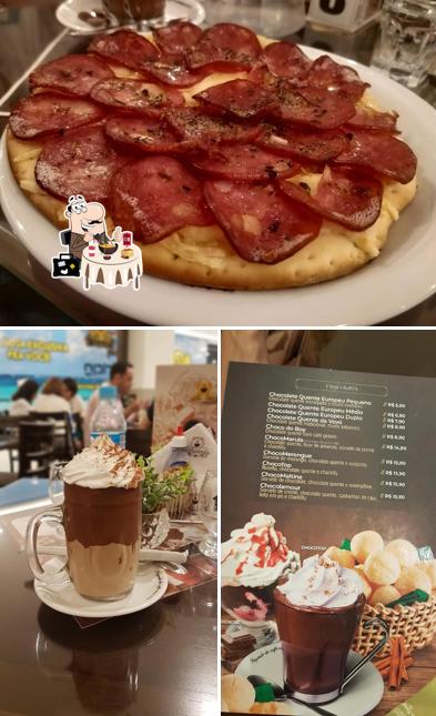 Mousse de chocolate em Café La Regence - Araçatuba