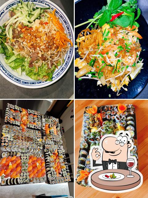 Platti al Hanami Sushi Vésenaz