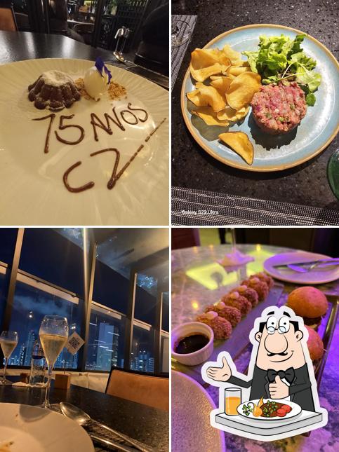 Comida em Nui 360 Erick Jacquin Restaurante e Rooftop