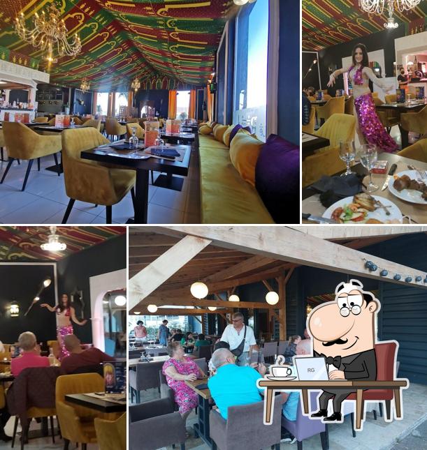 L'intérieur de Le Riyad