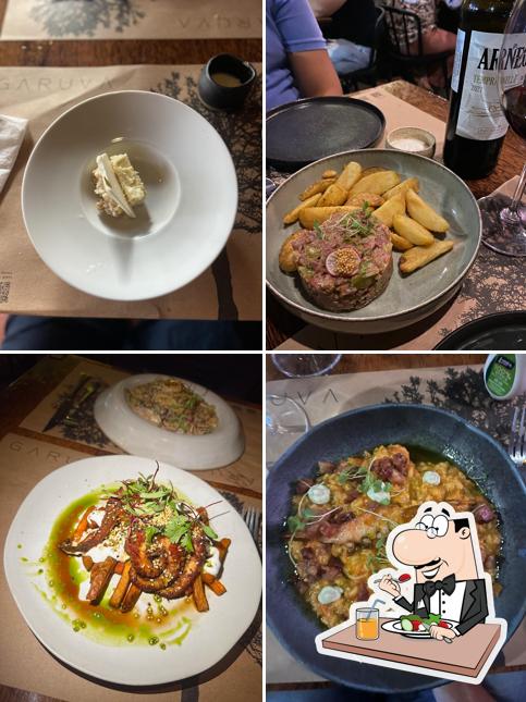 Platos en Restaurante Garuva Ponta Verde, Maceió