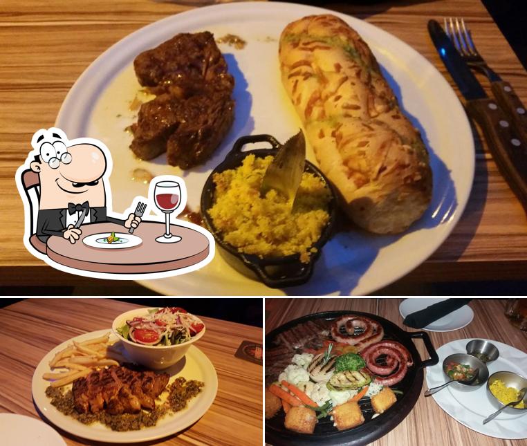 Platos en By Rock Steakhouse