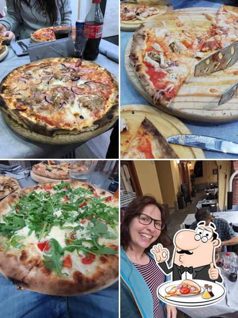 Scegli tra le svariate varianti di pizza