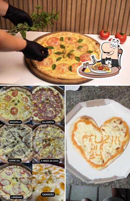 Experimente pizza no Pizzaria Pizza E Cia