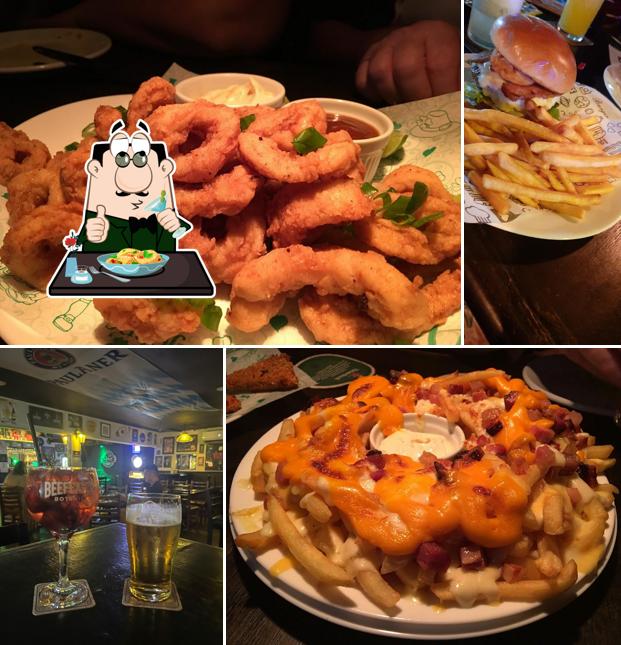 Comida em St. John's Beer Store & Pub