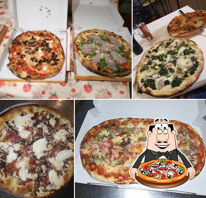 A Pizzeria Da Basilio di Trezza Basilio, puoi assaggiare una bella pizza