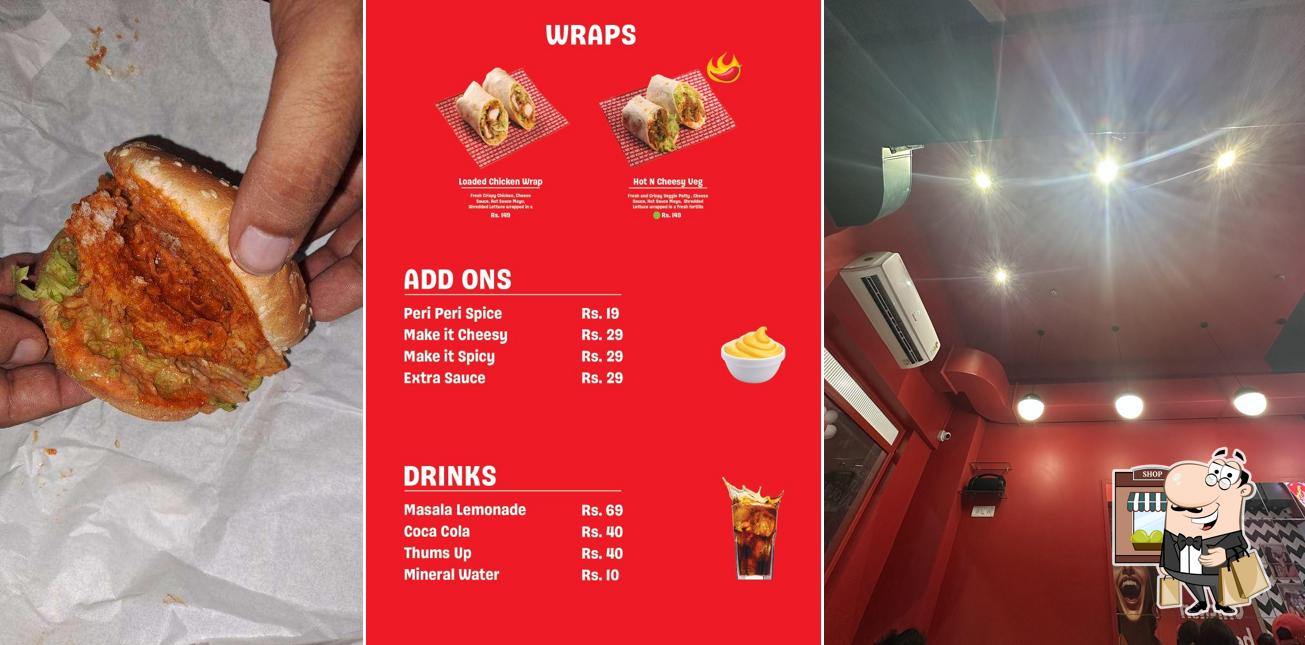 The exterior of KHA - Burgers, Fries, Fried Chicken