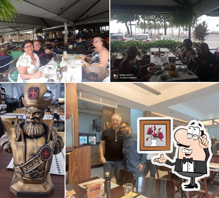 Veja imagens do interior do Restaurante do Almirante