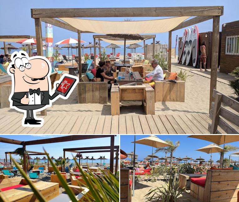 Parmi les diverses choses de la extérieur et la intérieur, une personne peut trouver sur Côté Plage