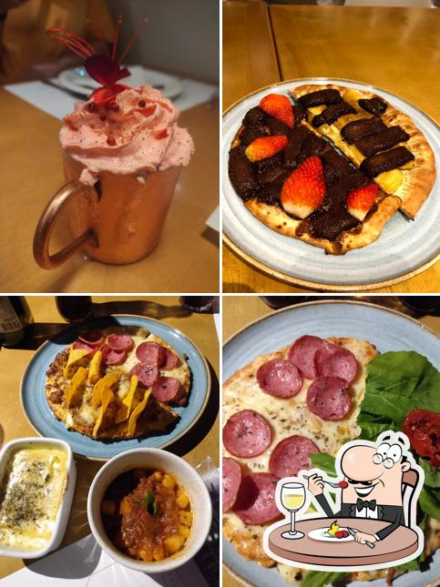 Mousse de chocolate em Pizzaria Disco Voador - A Maior Pizzaria Temática De SC