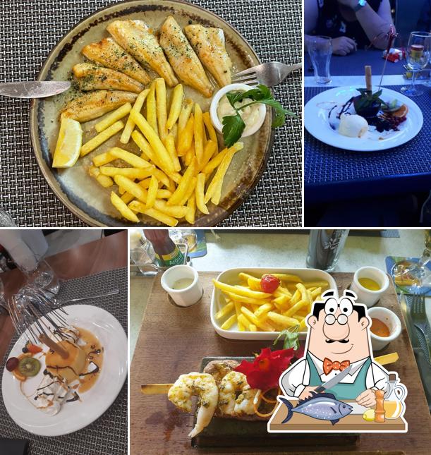 Saumon grillé à Buffet du Funiculaire