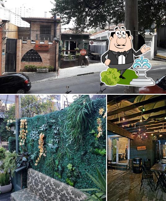 O exterior do Utopia Bar