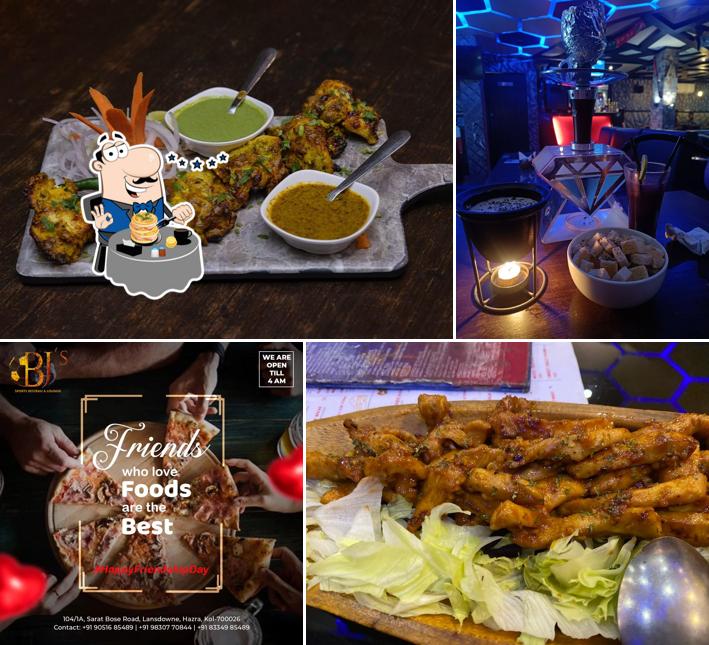 Food at BJ's Sports Restro & Lounge