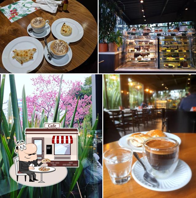 Esta é a foto ilustrando exterior e interior no Doppio Caffè e Vino