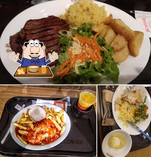 Comida em Montana Grill