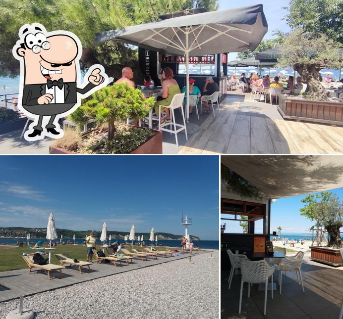 Siediti a un tavolo di Restavracija in Lounge bar Svetilnik