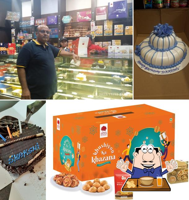 Food at Atul Bakery Gururaj Appartment Bilimora Gujarat