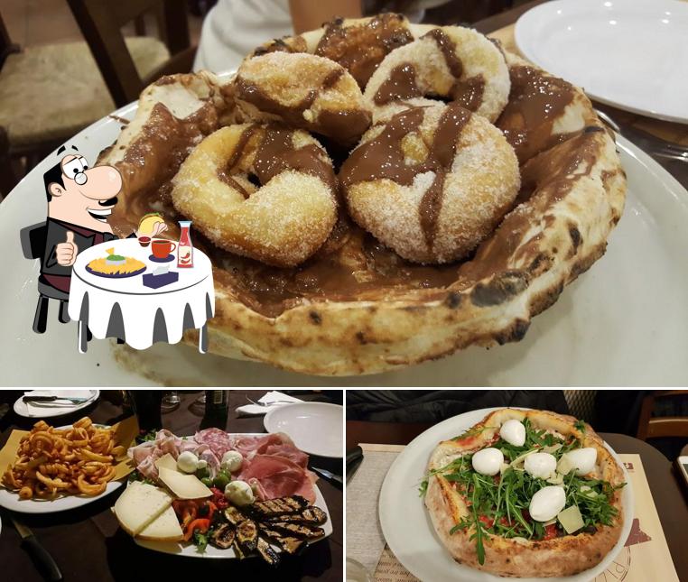 Piatto di formaggi al Pizzeria Gaetano Genovesi