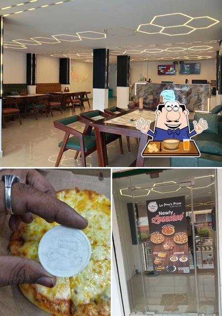 The image of La Pino'z Pizza Vijayawada Bhavanipuram’s food and interior