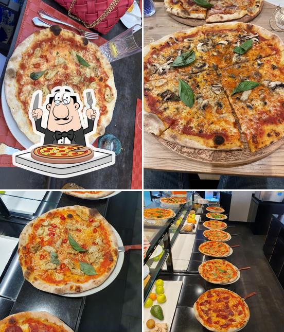 Scegli tra le svariate varianti di pizza