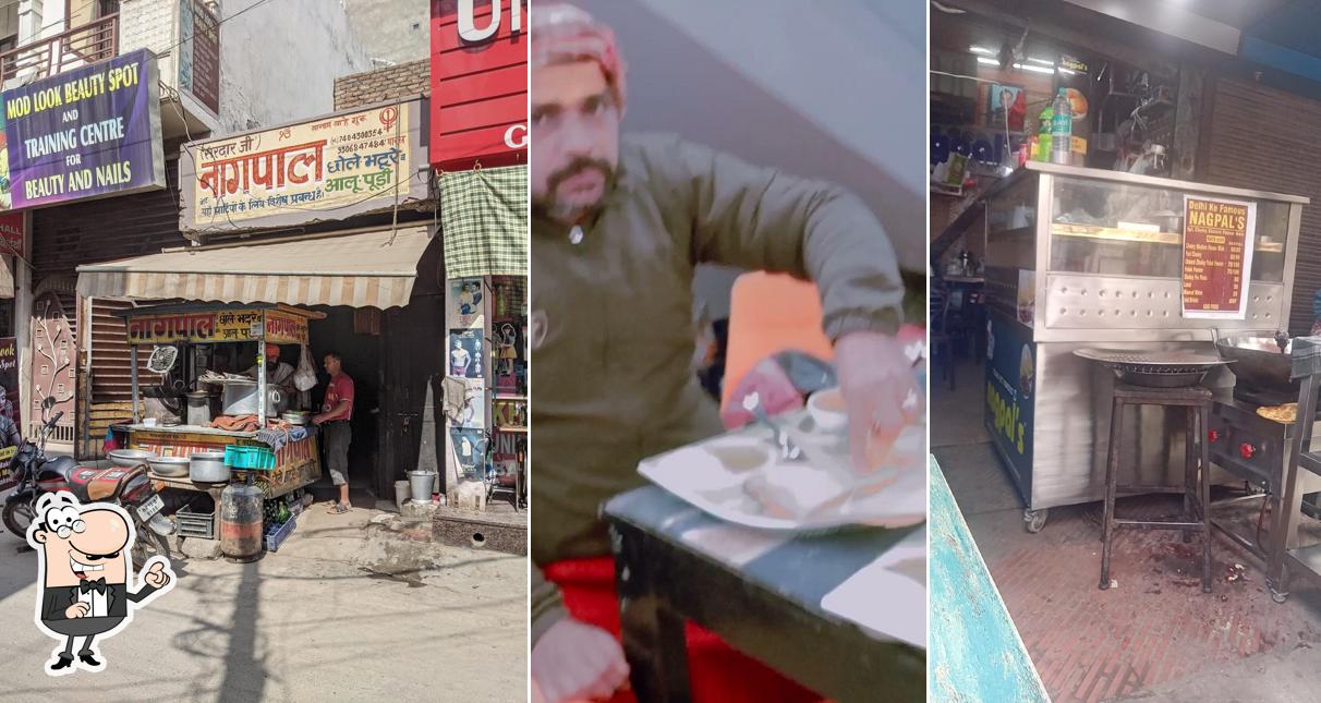 The interior of Nagpal chole Bhature