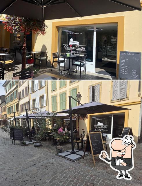 Gli interni di Roma Caffè di Caterina