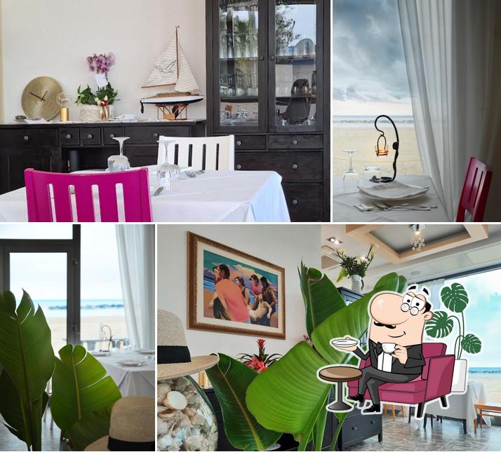 Gli interni di Ristorantino SOLE & MARE famiglia CUCA'