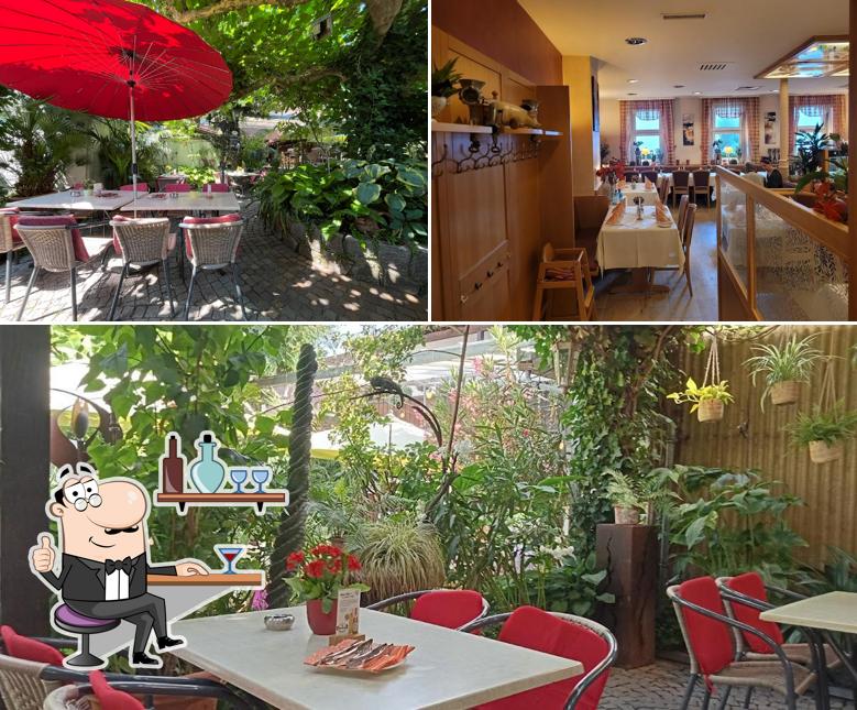 L'intérieur de Biergarten Ritter