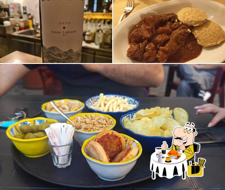 Cibo al Osteria Colombo