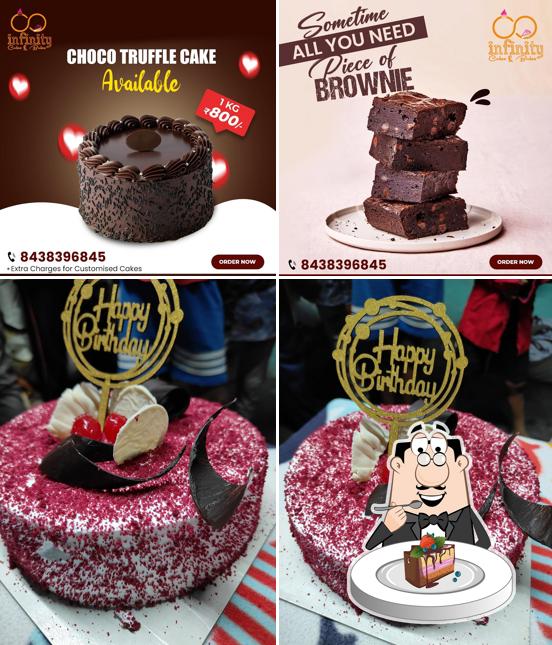 Chocolate cake at Infinity Cakez & bakez Mannargudi