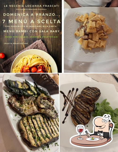 Platti al La Vecchia Locanda Frascati