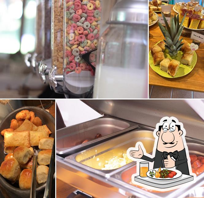 Platos en Café Colonial Di Fiore