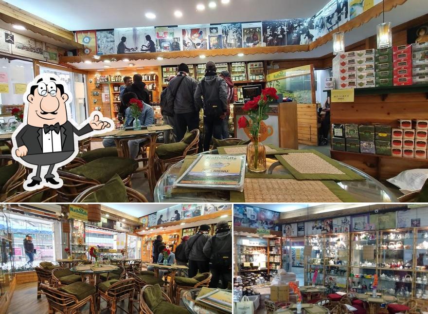 The interior of Nathmulls of Darjeeling - Tea Cosy