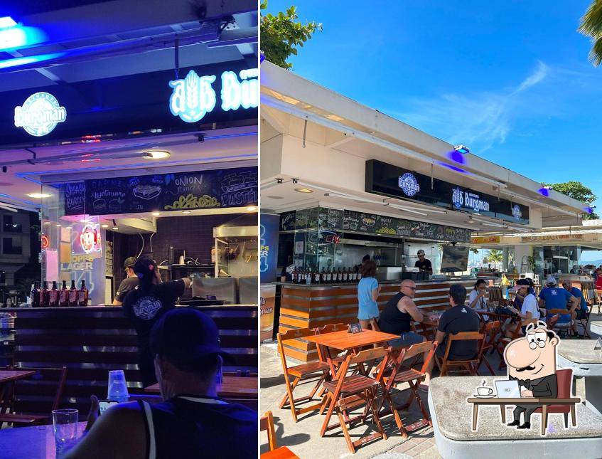 Veja imagens do interior do Quiosque Burgman Canal 1