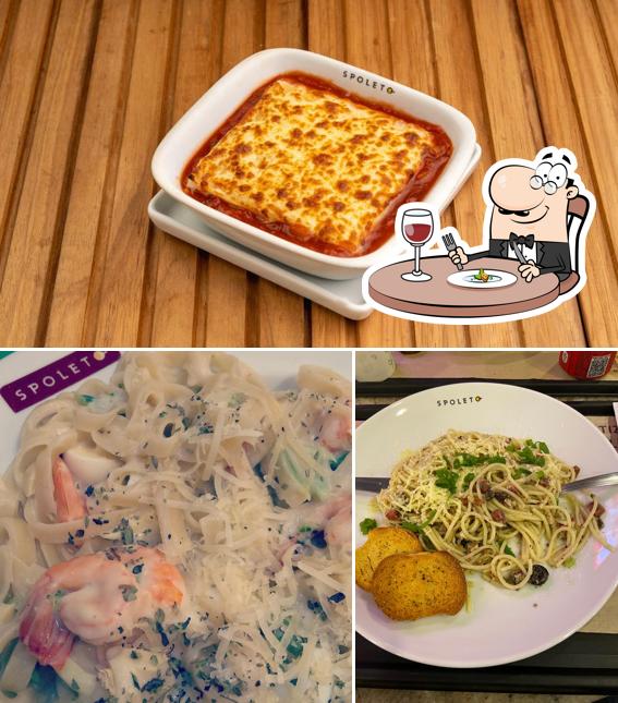 Platos en Restaurante Spoleto