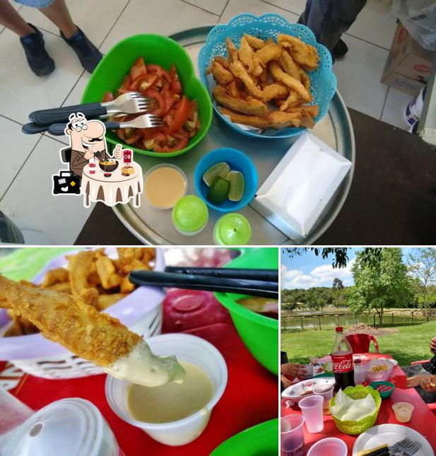 Comida em Pesqueiro Do Guina