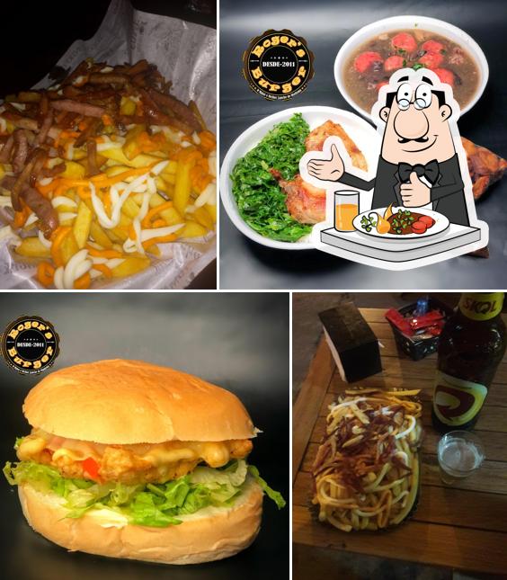 Comida em Rogers Burger