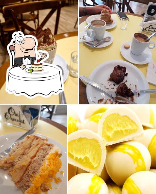 Tiramisù em Oui!Chocolat Café & Doceria