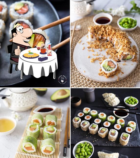 Ordina un hamburger a Sushi Daily Tortona